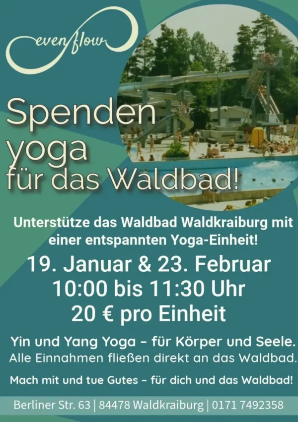 Spendenyoga bei Evenflow