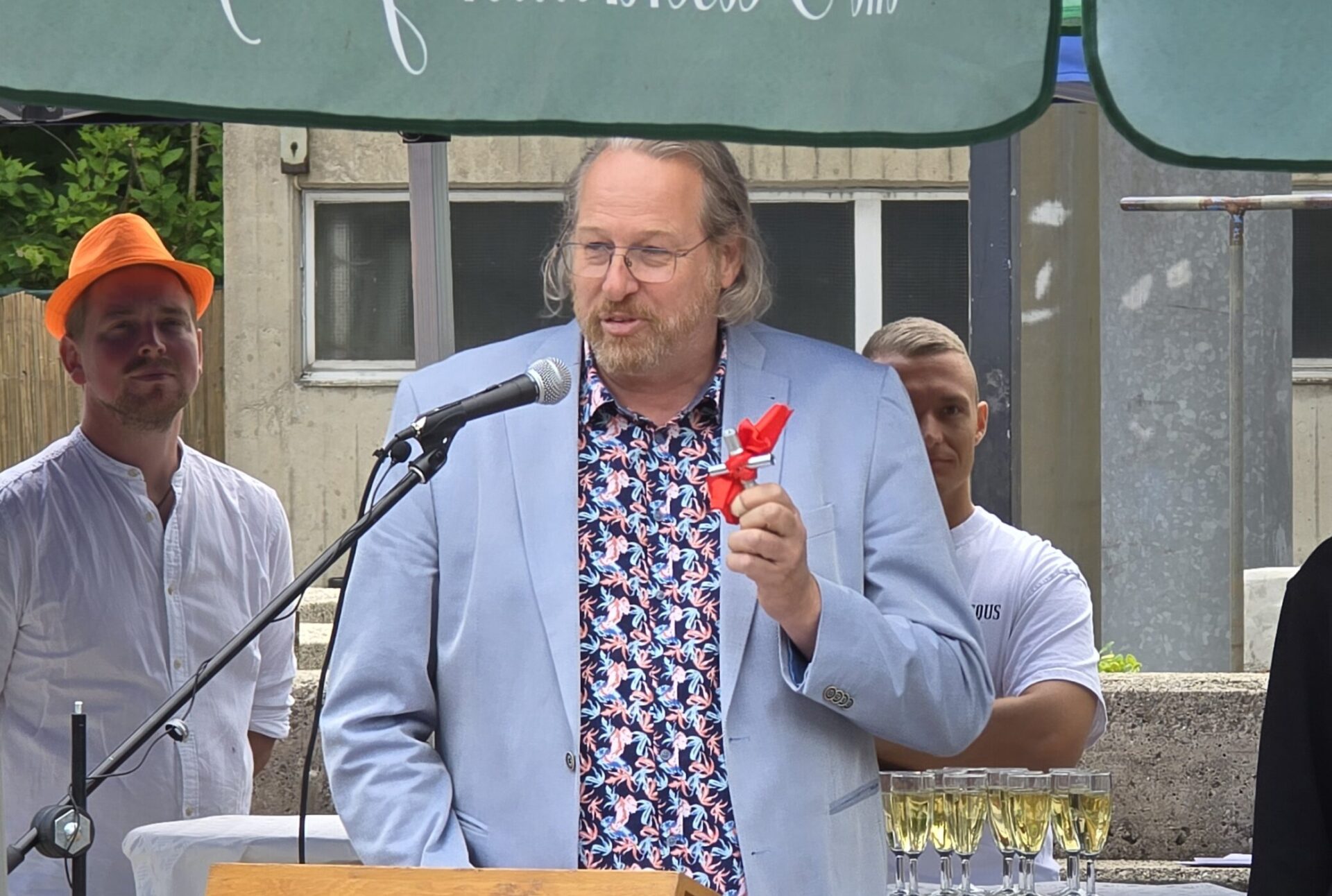 Kai Röpke bei der Eröffnungsrede
